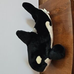 Shamu Orca Fish Whale SeaWorld Sea World Plush - Great Condition